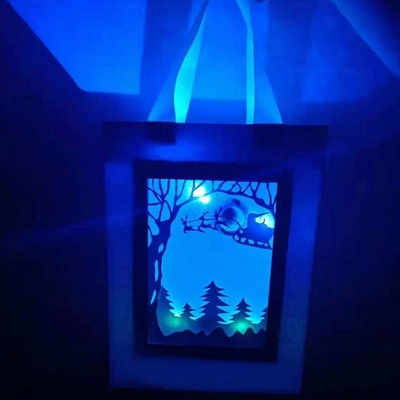 super Cool darkness Luminous Paper Bags For Christmas And Easter Gifts