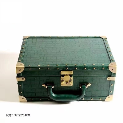 Alligator Pattern Hand Made LV Style Personalised Custom Made Paper Jewelry Box
