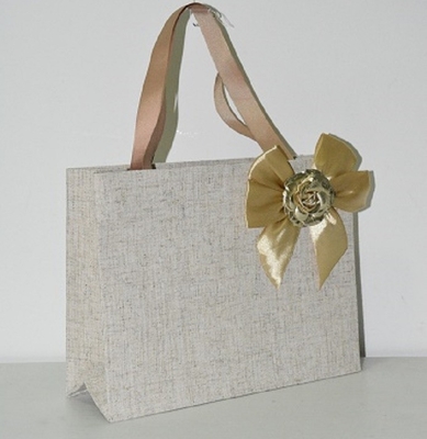 Custom Handmade with flower Print Laminated With Jute And With Your Own Logo And Handle