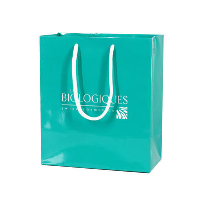 Handmade Flashing tiffan colour Jewerly Gift Paper Shopping Bag