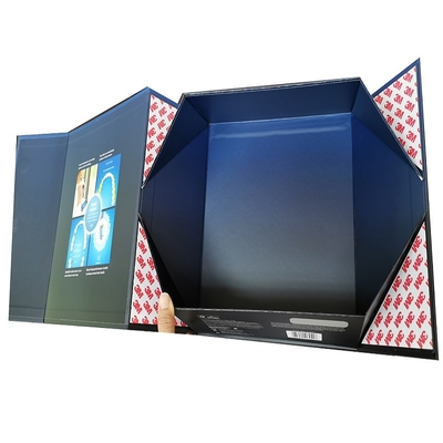 Flap Lid Packaging Cardboard Bespoke Custom Folding Boxes Magnetic Closure Gift Box
