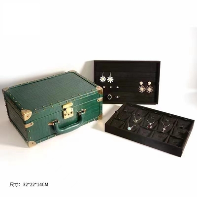 Alligator Pattern Hand Made LV Style Personalised Custom Made Paper Jewelry Box