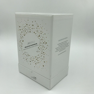 Customize Perfume Box Design Logo Perfume Box Packaging Glass Perfume Bottle