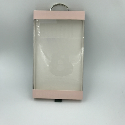 Paperboard Packaging Box Lock Bottom With PVC Window And Hanger