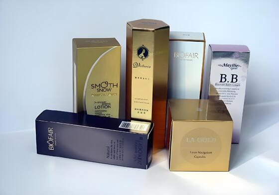 Debossing Cosmetics Paper Box Customized Logo Artwork Printing Soft-touch Lamination Ideal for Cosmetic Packaging Needs