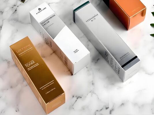 Ecofriendly Cosmetic Display Boxes Made From Recyclable And Biodegradable Materials Ideal For Lipsticks Presentation And Retail Display Needs