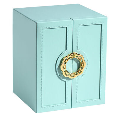Customizable Box Dimensions Jewelry Boxes Featuring 600 to 1800gsm Material Thickness and Suede Insert for Jewelry Cases